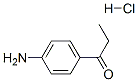 1-(4-氨基苯基)丙-1-酮盐酸盐, 6170-25-8, 结构式