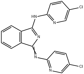 (3E)-N-(5-chloropyridin-2-yl)-3-(5-chloropyridin-2-yl)imino-isoindol-1 -amine|