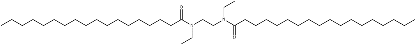 N,N'-ethane-1,2-diylbis(N-ethylstearamide) 结构式