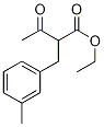 Ethyl 2-(3-methylbenzyl)-3-oxobutanoate Structure