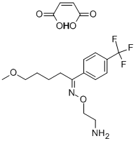 Fluvoxamine maleate Structure