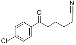 6-(4-CHLOROPHENYL)-6-OXOHEXANENITRILE Struktur