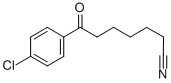 7-(4-CHLOROPHENYL)-7-OXOHEPTANENITRILE Struktur