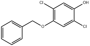 4-benzyloxy-2,5-dichlorophenol  化学構造式