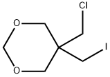 5-CHLOROMETHYL-5-IODOMETHYL-1,3-DIOXANE Structure