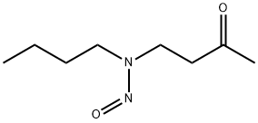 4-(Butylnitrosoamino)-2-butanone Structure