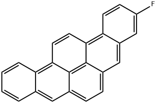 3-フルオロジベンゾ[a,i]ピレン 化学構造式