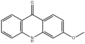 3-methoxyacridin-9-one 结构式
