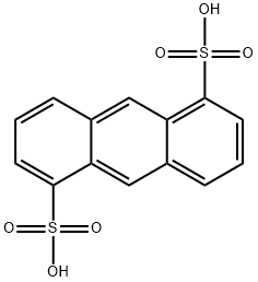 anthracene-1,5-disulfonic acid Structure