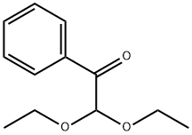 2,2-ジエトキシアセトフェノン 化学構造式