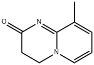 9-メチル-3,4-ジヒドロ-2H-ピリド[1,2-a]ピリミジン-2-オン 化学構造式