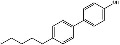 4-(4-正戊基苯基)苯酚 结构式