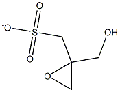 2,3-epoxypropyl methanesulphonate Structure