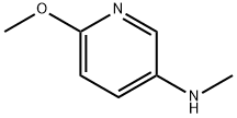 6-METHOXY-N-METHYLPYRIDIN-3-AMINE 结构式