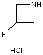 3-FLUOROAZETIDINE HYDROCHLORIDE Structure