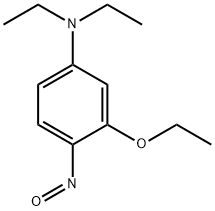3-ethoxy-N,N-diethyl-4-nitrosoaniline Struktur