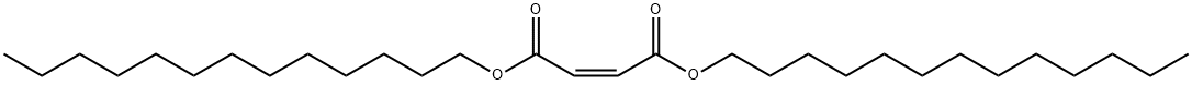 (2Z)-2-丁烯二酸双十三基酯,61791-92-2,结构式