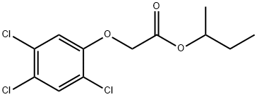 butan-2-yl 2-(2,4,5-trichlorophenoxy)acetate Struktur