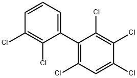 2,2',3,3',4,6-ヘキサクロロ-1,1'-ビフェニル 化学構造式