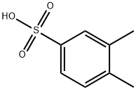 3,4-ジメチルベンゼンスルホン酸 化学構造式
