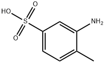 2-氨基甲苯-4-磺酸, 618-03-1, 结构式