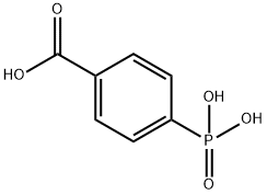 4-カルボキシフェニルホスホン酸 化学構造式