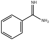 ベンズアミジン 化学構造式