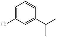 3-イソプロピルフェノール 化学構造式