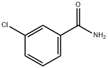 间氯苯甲酰胺,618-48-4,结构式