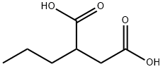2-プロピルブタン二酸 化学構造式