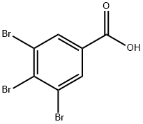 3,4,5-三溴苯甲酸, 618-74-6, 结构式