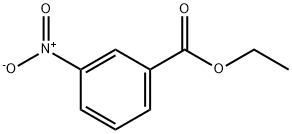 3-ニトロ安息香酸エチル 化学構造式