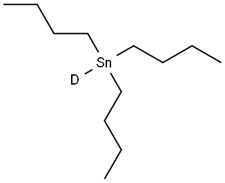 TRI-N-BUTYLTIN DEUTERIDE 化学構造式