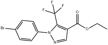 ETHYL 1-(4-BROMOPHENYL)-5-(TRIFLUOROMETHYL)PYRAZOLE-4-CARBOXYLATE