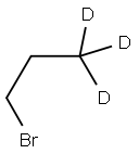 1-ブロモプロパン-3,3,3-D3 化学構造式