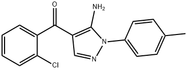 (5-AMINO-1-P-TOLYL-1H-PYRAZOL-4-YL)(2-CHLOROPHENYL)METHANONE|
