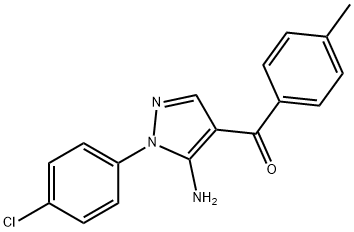 (5-AMINO-1-(4-CHLOROPHENYL)-1H-PYRAZOL-4-YL)(P-TOLYL)METHANONE|