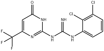 N-(2,3-DICHLOROPHENYL)-N-(4-HYDROXY-6-(TRIFLUOROMETHYL)PYRIMIDIN-2-YL)GUANIDINE|