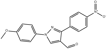 1-(4-METHOXYPHENYL)-3-(4-NITROPHENYL)-1H-PYRAZOLE-4-CARBALDEHYDE|