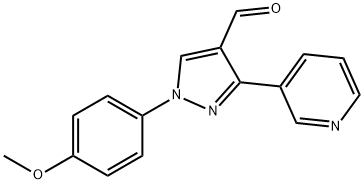 1-(4-METHOXYPHENYL)-3-(PYRIDIN-3-YL)-1H-PYRAZOLE-4-CARBALDEHYDE|