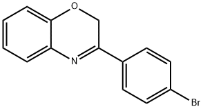 3-(4-BROMOPHENYL)-2H-1 4-BENZOXAZINE  9& Structure