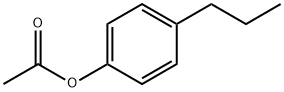 p-propylphenyl acetate 结构式