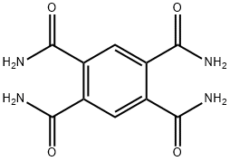 1,2,4,5-ベンゼンテトラカルボキサミド 化学構造式