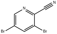 3,5-DIBROMO-PYRIDINE-2-CARBONITRILE Struktur