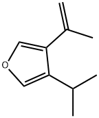 Furan, 3-(1-methylethenyl)-4-(1-methylethyl)- (9CI) Struktur
