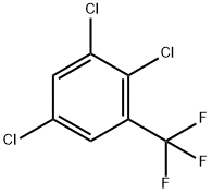 2,3,5-Trichlorobenzotrifluoride Structure