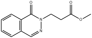 methyl 3-(1-oxo-1,2-dihydrophthalazin-2-yl)propanoate Structure