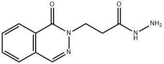 3-(1-氧代-2-酞嗪)丙烷肼, 618442-00-5, 结构式