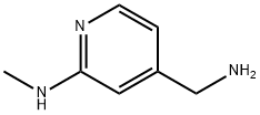 4-(氨基甲基)-N-甲基吡啶-2-胺, 618446-35-8, 结构式