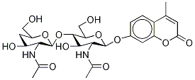 4-甲基香豆素基 4-脱氧壳聚二糖, 618446-98-3, 结构式